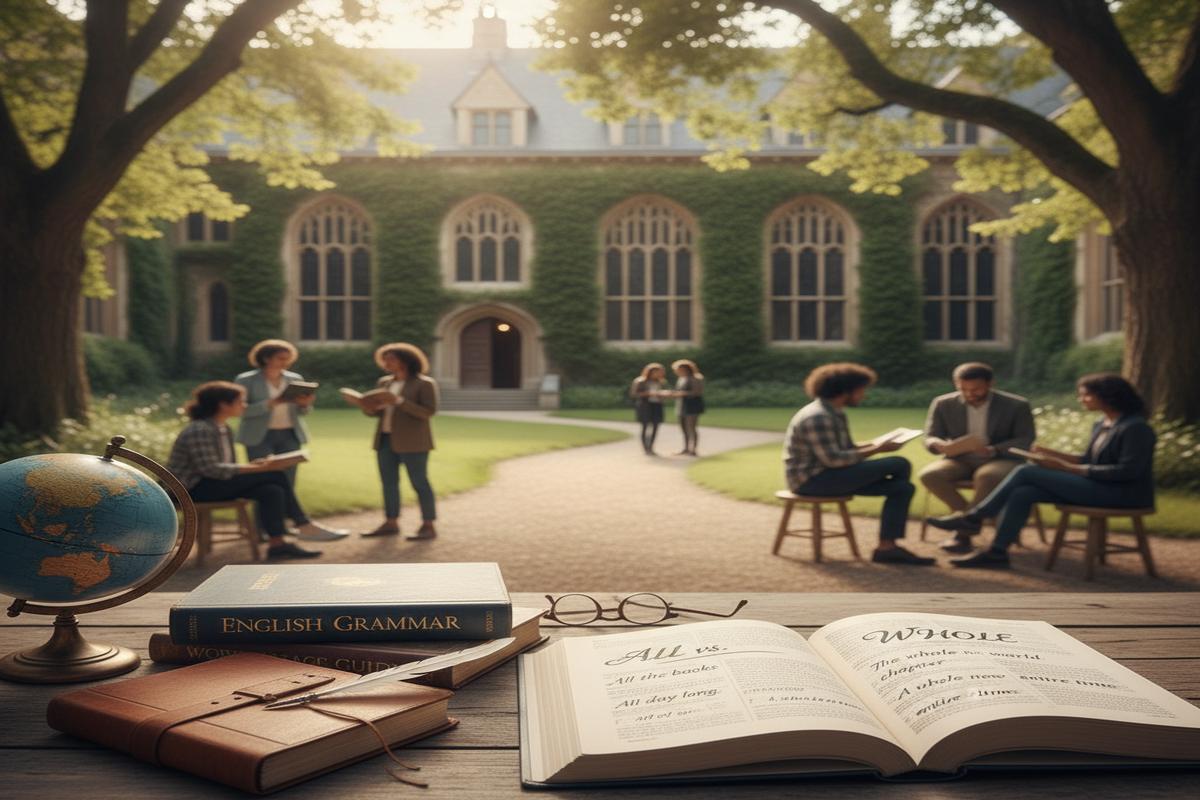 All vs Whole: Doğru Kullanım, Kurallar ve Canlı Örnekler