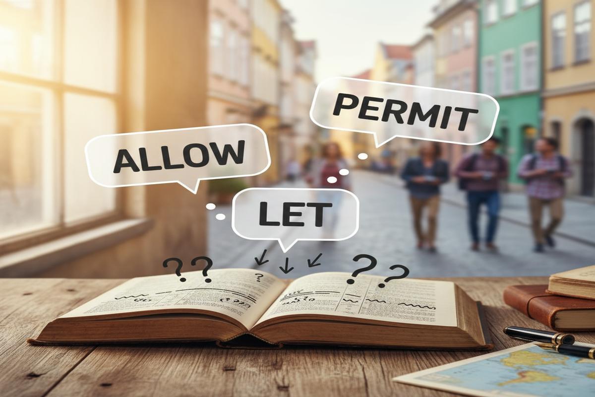Allow vs Permit vs Let: Doğru Kullanım ve Cümle Kalıpları