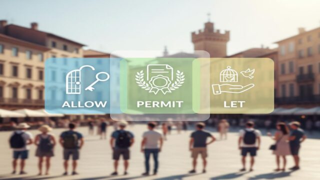 Allow vs Permit vs Let: Doğru Kullanım ve Örnekler