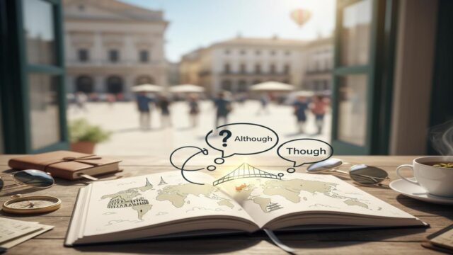 Although ve Though Farkı: Kurallar, Örnekler ve İpuçları