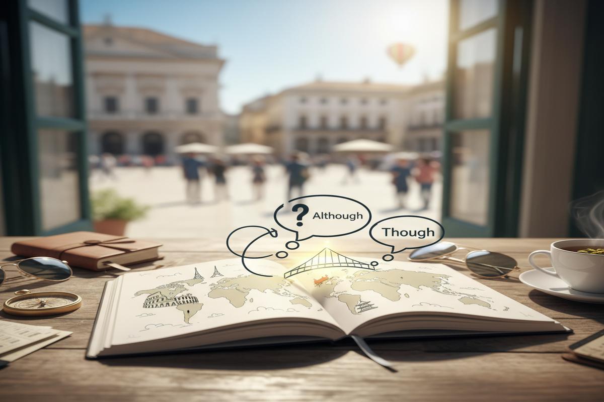 Although ve Though Farkı: Kurallar, Örnekler ve İpuçları