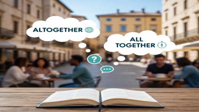 Altogether vs All together: Anlam ve Doğru Kullanım