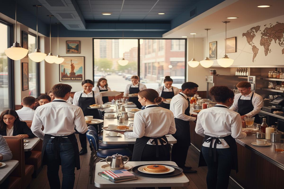 Amerika’da Server (Garson): Ücretler, Vize ve İpuçları