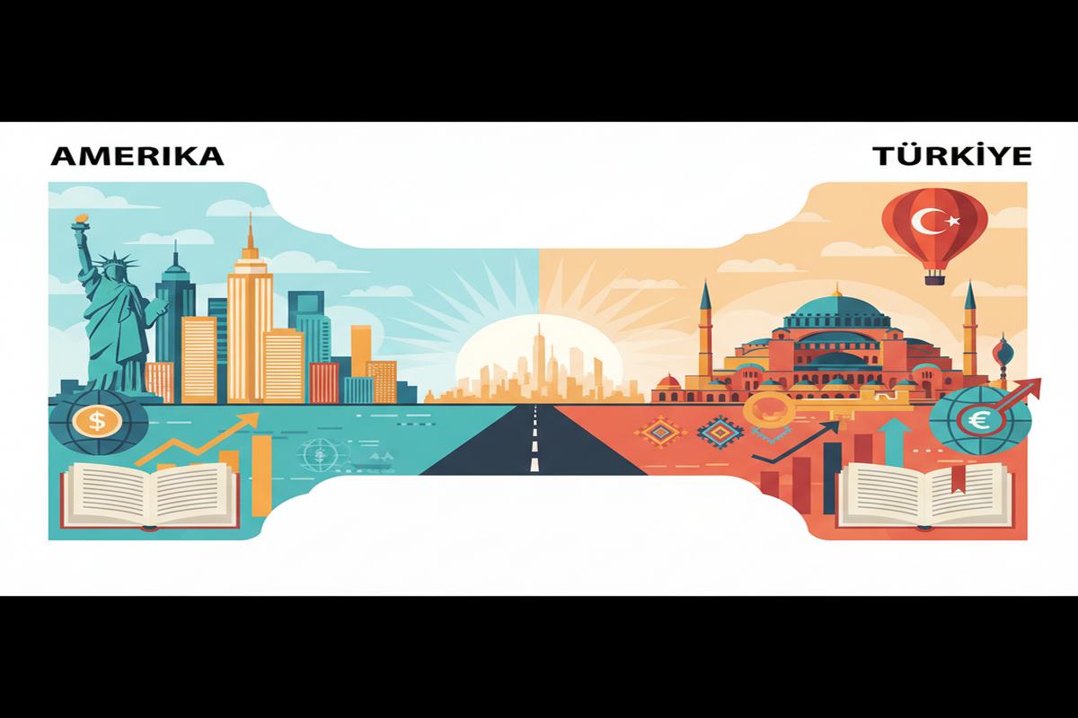 Amerika mı Türkiye mi? Maaş, Yaşam, Vize ve Eğitim Kılavuzu