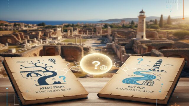 Apart from vs But for: Anlam, Farklar ve Doğru Kullanım