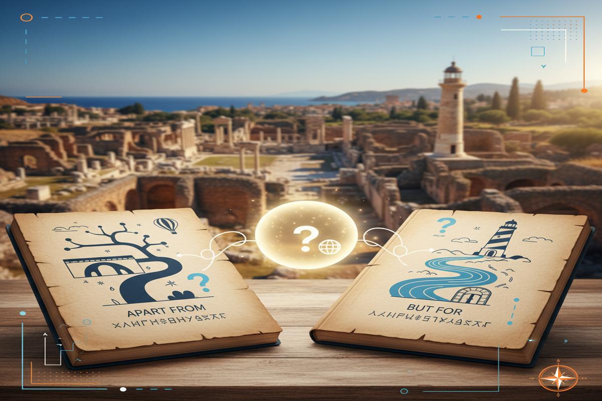 Apart from vs But for: Anlam, Farklar ve Doğru Kullanım