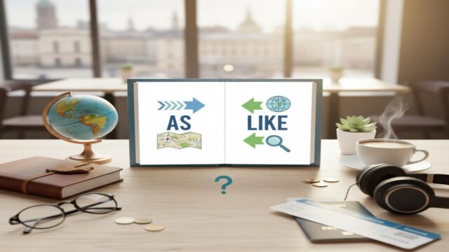 As ve Like: Fark, Kurallar ve Net Örneklerle Kullanım