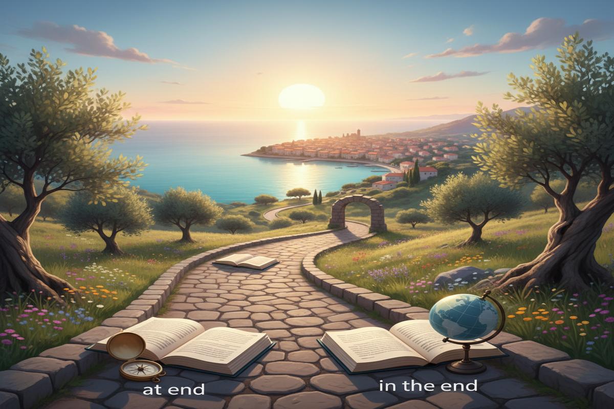 At the end mi, in the end mi? Fark ve kullanım rehberi