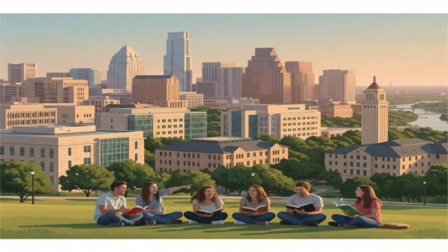 Austin’de Üniversite Rehberi: Okullar, Başvuru ve Maliyet