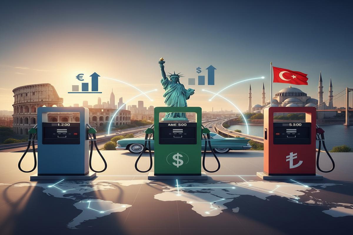 Benzin Fiyatları: Avrupa–ABD–Türkiye Karşılaştırma Rehberi