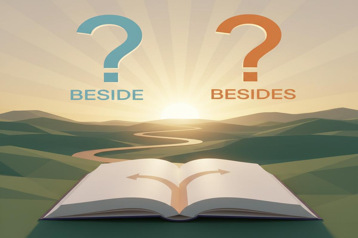 Beside ve Besides Farkı: Anlam, Kullanım, Örnekler