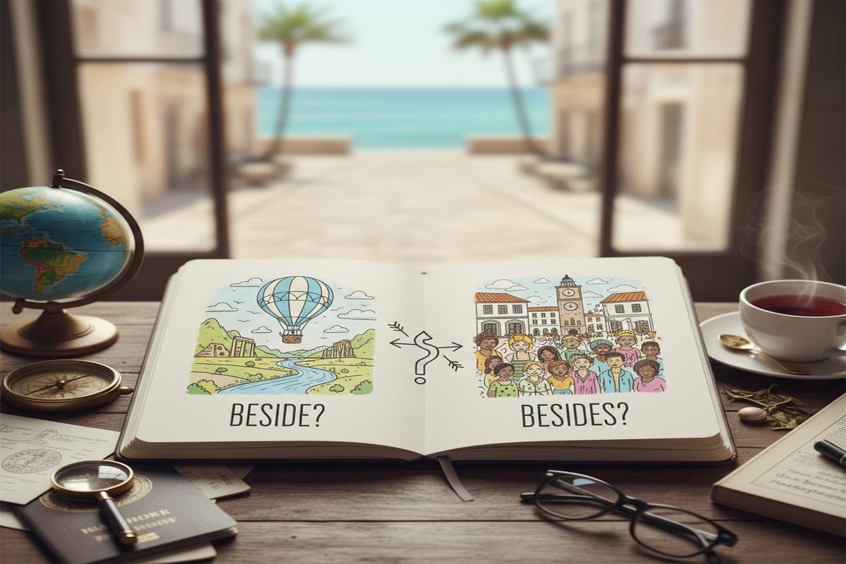 Beside vs Besides: Anlam, Kullanım ve Telaffuz Rehberi