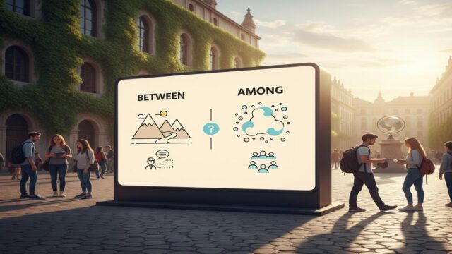 Between ve Among: Doğru Kullanım, Kurallar, İpuçları