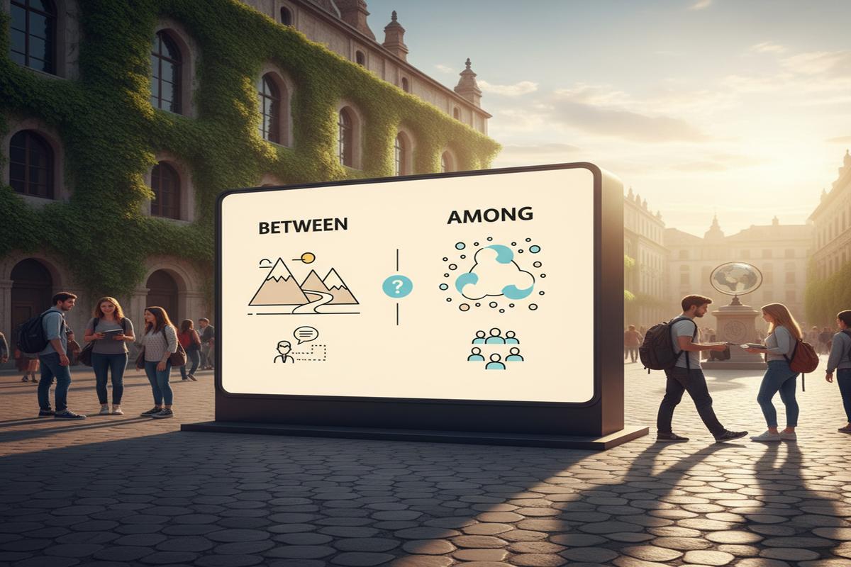 Between ve Among: Doğru Kullanım, Kurallar, İpuçları