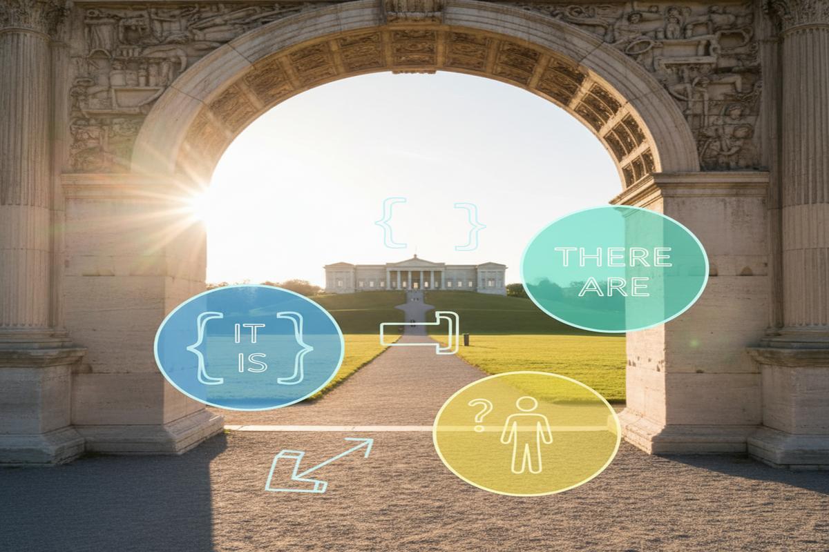 Boş Özne Yapıları: It is, There is/are ile Net Yazım