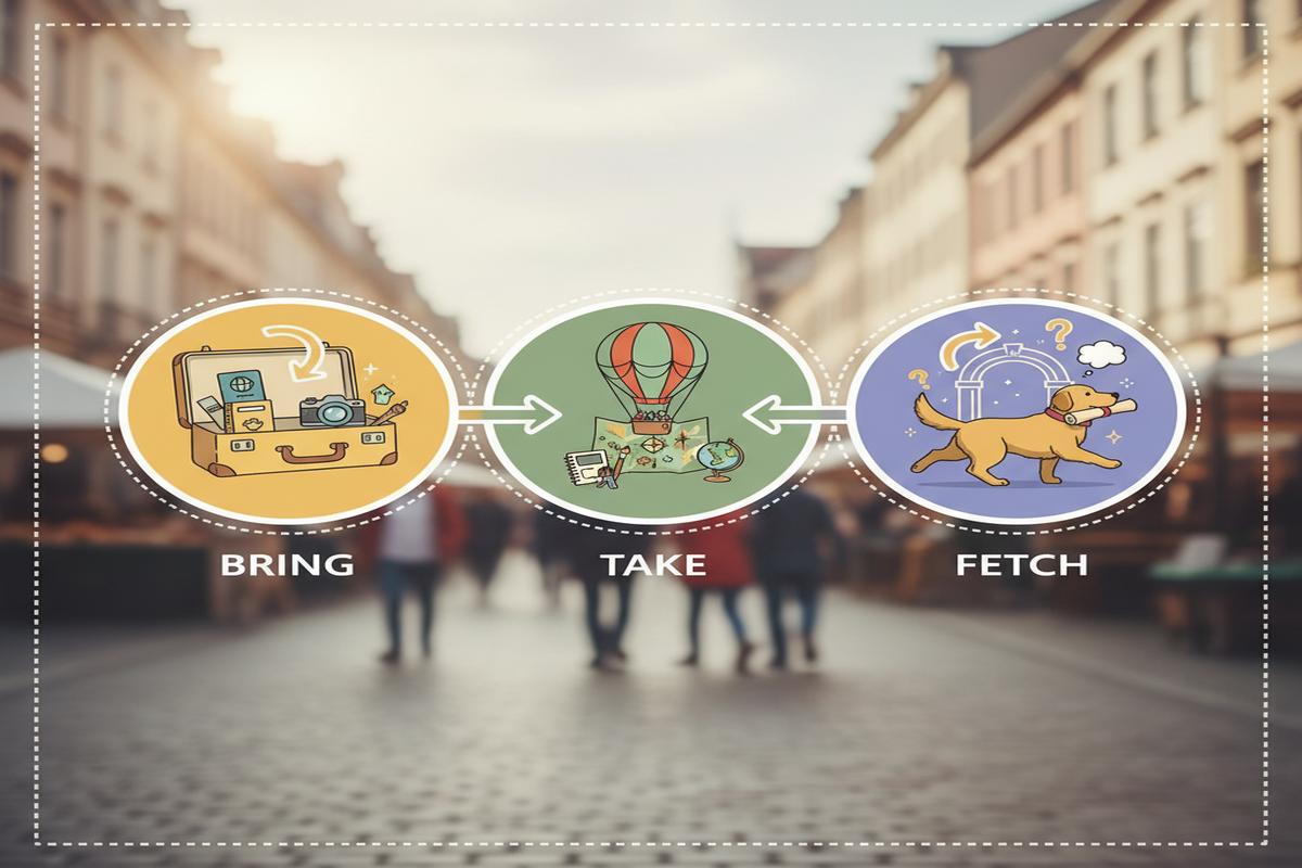 Bring, Take ve Fetch: Anlam, Yön Mantığı ve Doğru Kullanım