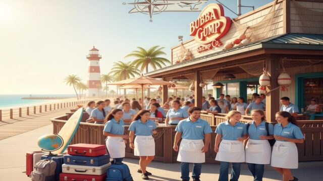 Bubba Gump Work and Travel: Pozisyonlar, Ücretler, Vize