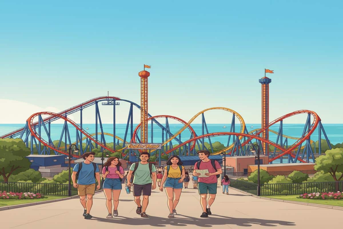 Cedar Point Work and Travel rehberi: pozisyon, vize, bütçe