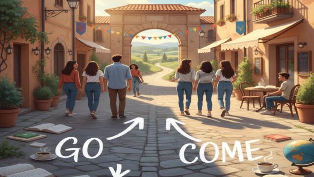 Come ve Go Farkı: Doğru Fiili Hızla Seçme Rehberi (İpuçları)