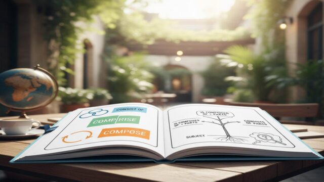 Consist, Comprise, Compose: Doğru Kullanım + Örnekler