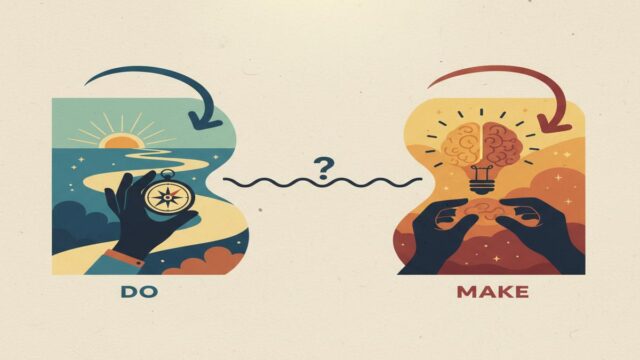 Do ve Make Farkı: Kolay Kural, Örnekler ve Kalıplar