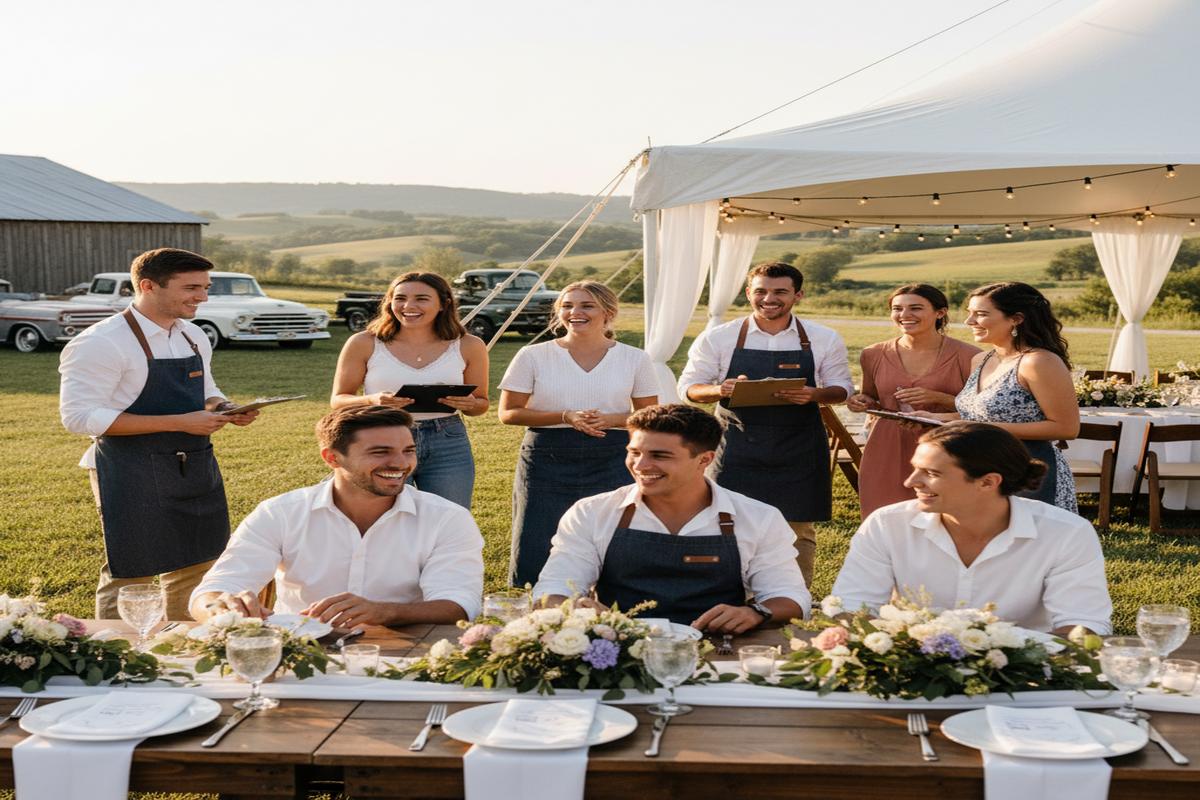 Düğün Organizasyon Yardımcısı (WAT): Ücret ve İpuçları