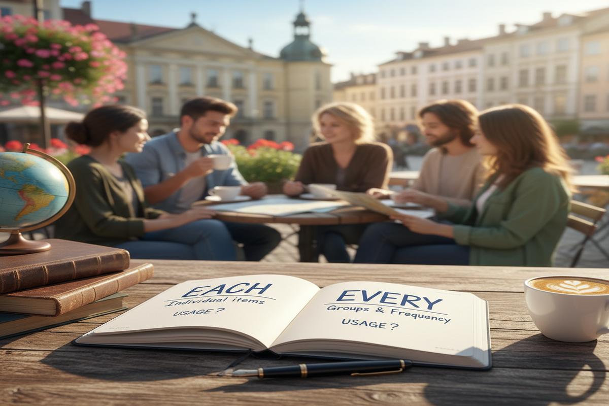 Each ve Every: Temel Fark, Kurallar ve Doğru Kullanım