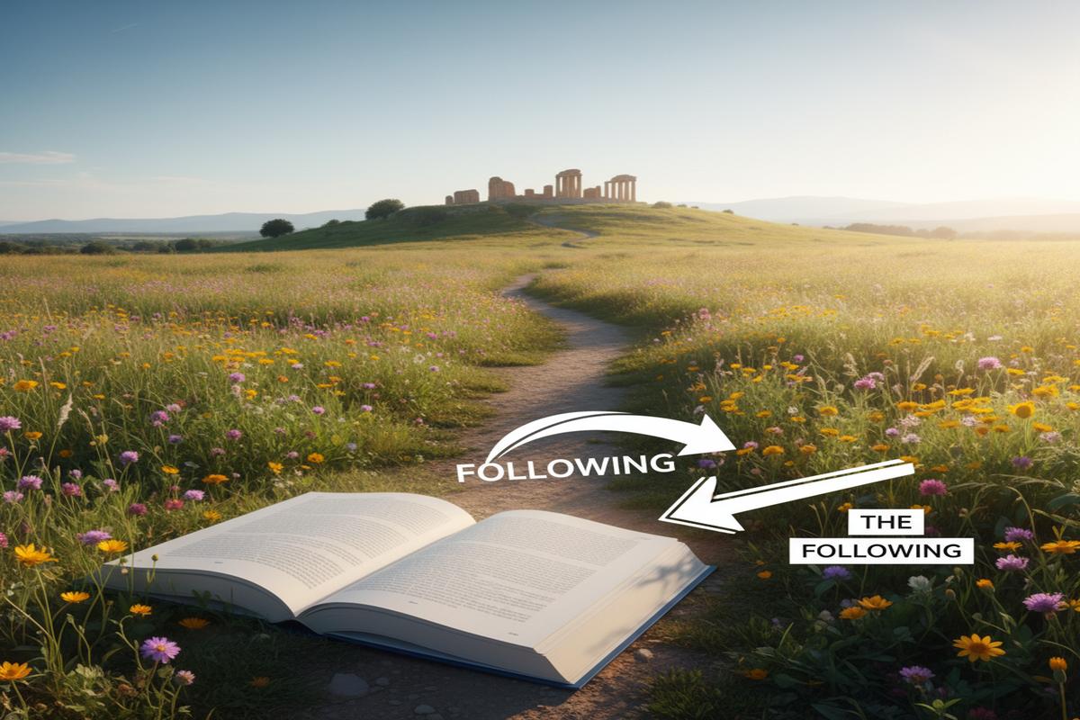 Following vs The Following: Doğru Kullanım Kılavuzu