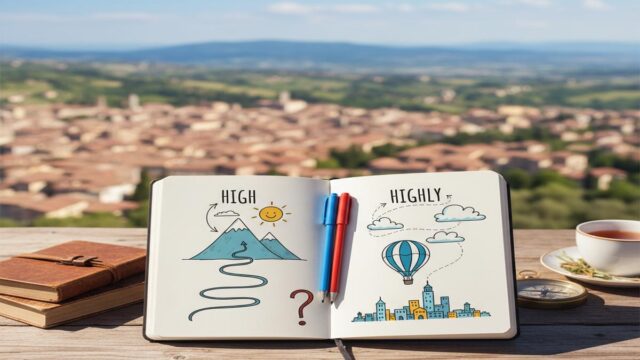 High ve Highly Farkı: Doğru Kullanım ve Örnekler