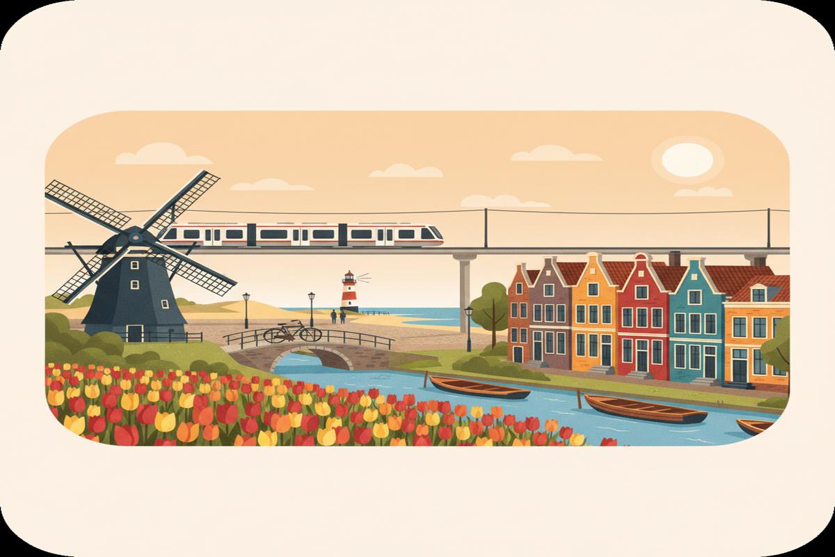 Hollanda Gezi Rehberi: En İyi 10 Yer, Ulaşım ve Bütçe