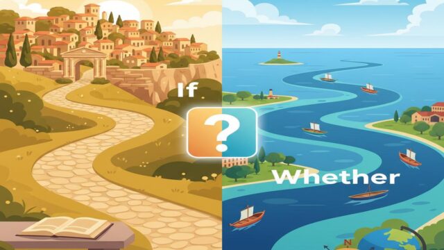 If vs Whether: Farkı, Doğru Kullanım ve Hızlı Seçim