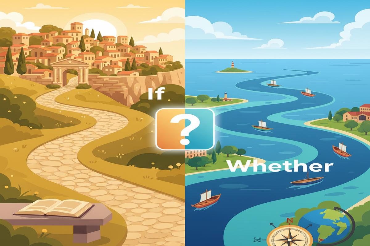 If vs Whether: Farkı, Doğru Kullanım ve Hızlı Seçim