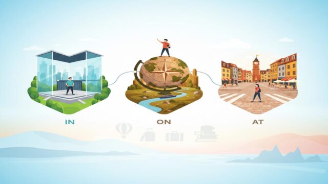 In, On, At: Mekân Edatları ve Hızlı Seçim Rehberi