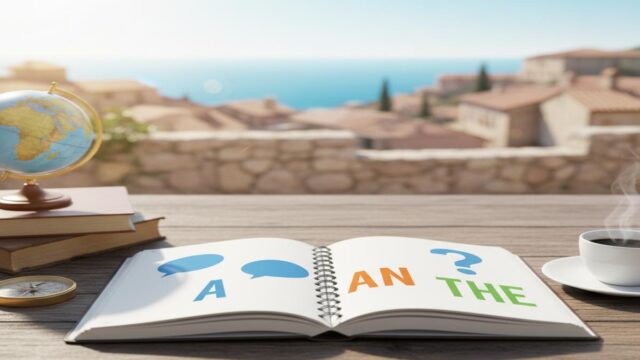 İngilizce Article: a, an, the kullanımı + hızlı kurallar