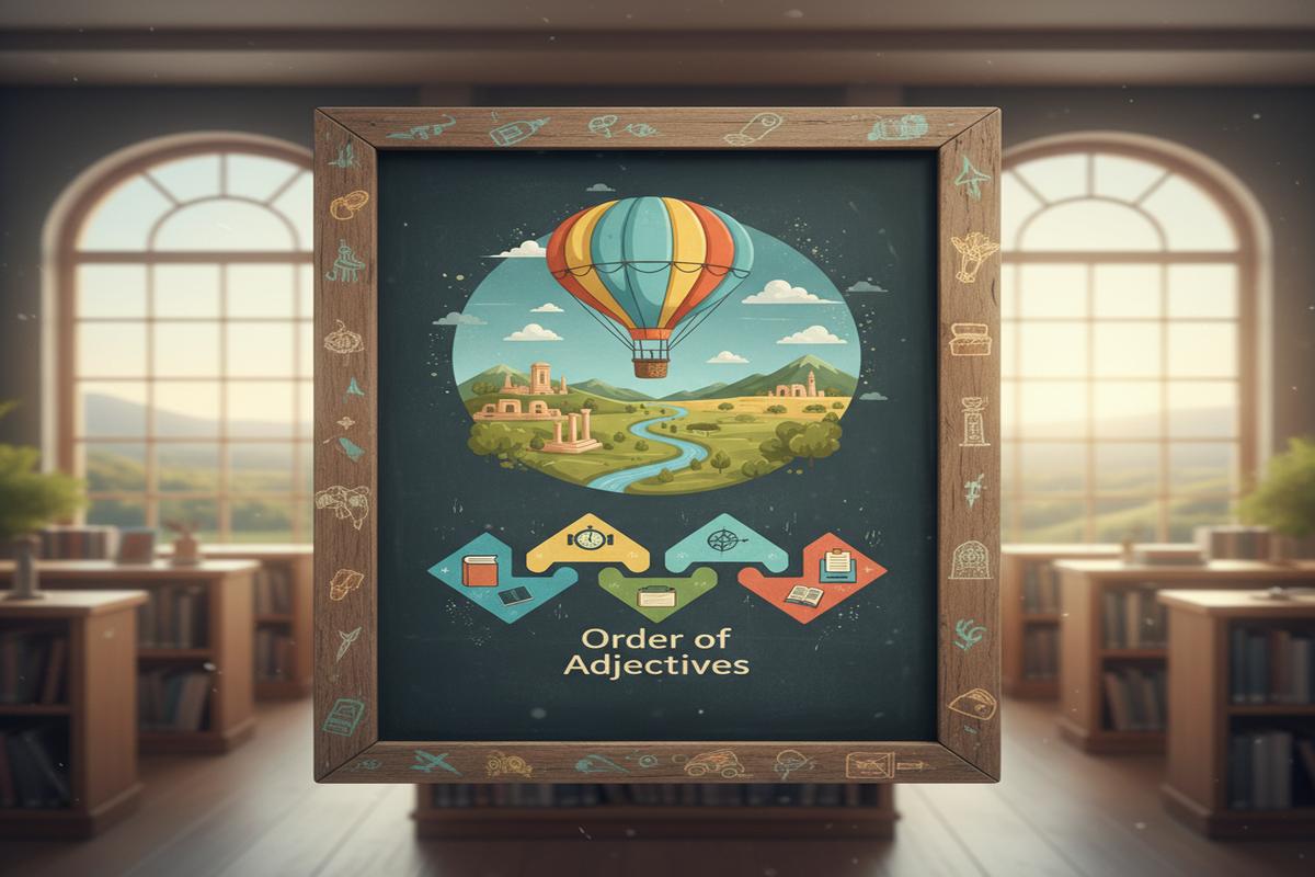 İngilizce Sıfat Sırası: OSASCOMP Rehberi ve İpuçları