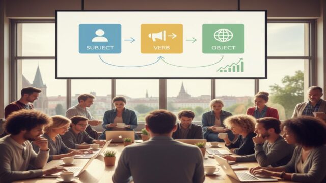 İngilizce SVO Cümle Dizilimi: Net Kurallar ve Örnekler