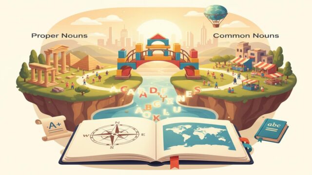 İngilizcede Özel ve Cins İsimler: Kurallar ve ‘the’