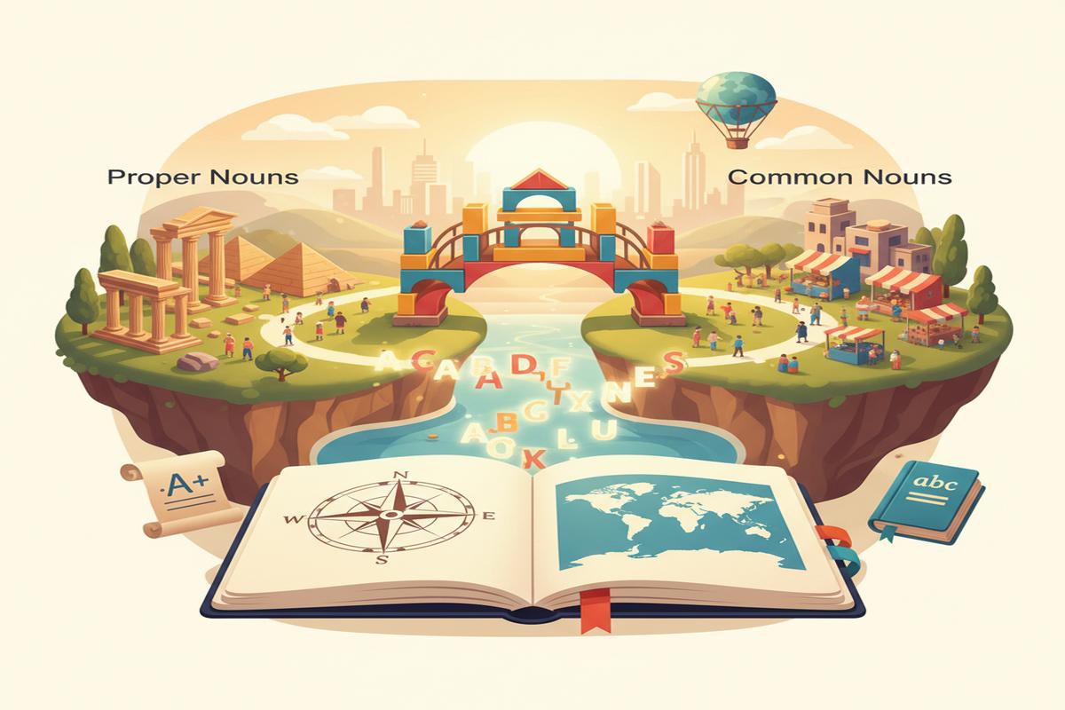 İngilizcede Özel ve Cins İsimler: Kurallar ve 'the'