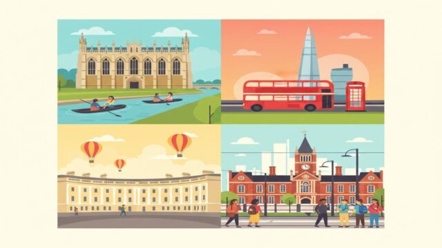 İngiltere’de Instagramlık Öğrenci Rotaları: En İyi Ücretsiz Noktalar
