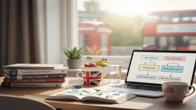 İngiltere’de Kayıtlı Diyetisyen Olmak: Eğitim, HCPC, Vize