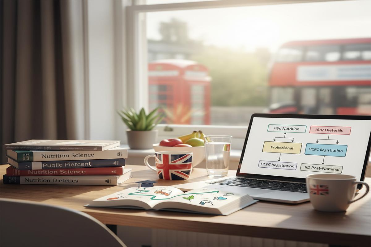 İngiltere’de Kayıtlı Diyetisyen Olmak: Eğitim, HCPC, Vize