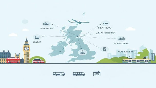 İngiltere Havalimanı Transferi: En Ucuz Ulaşım Rehberi