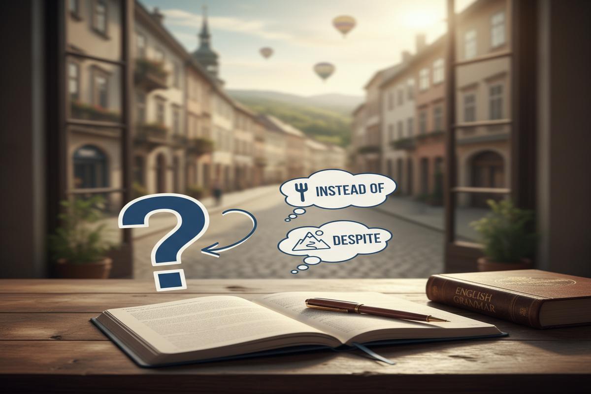Instead of ve Despite: Doğru Kullanım, Yapı ve Örnekler