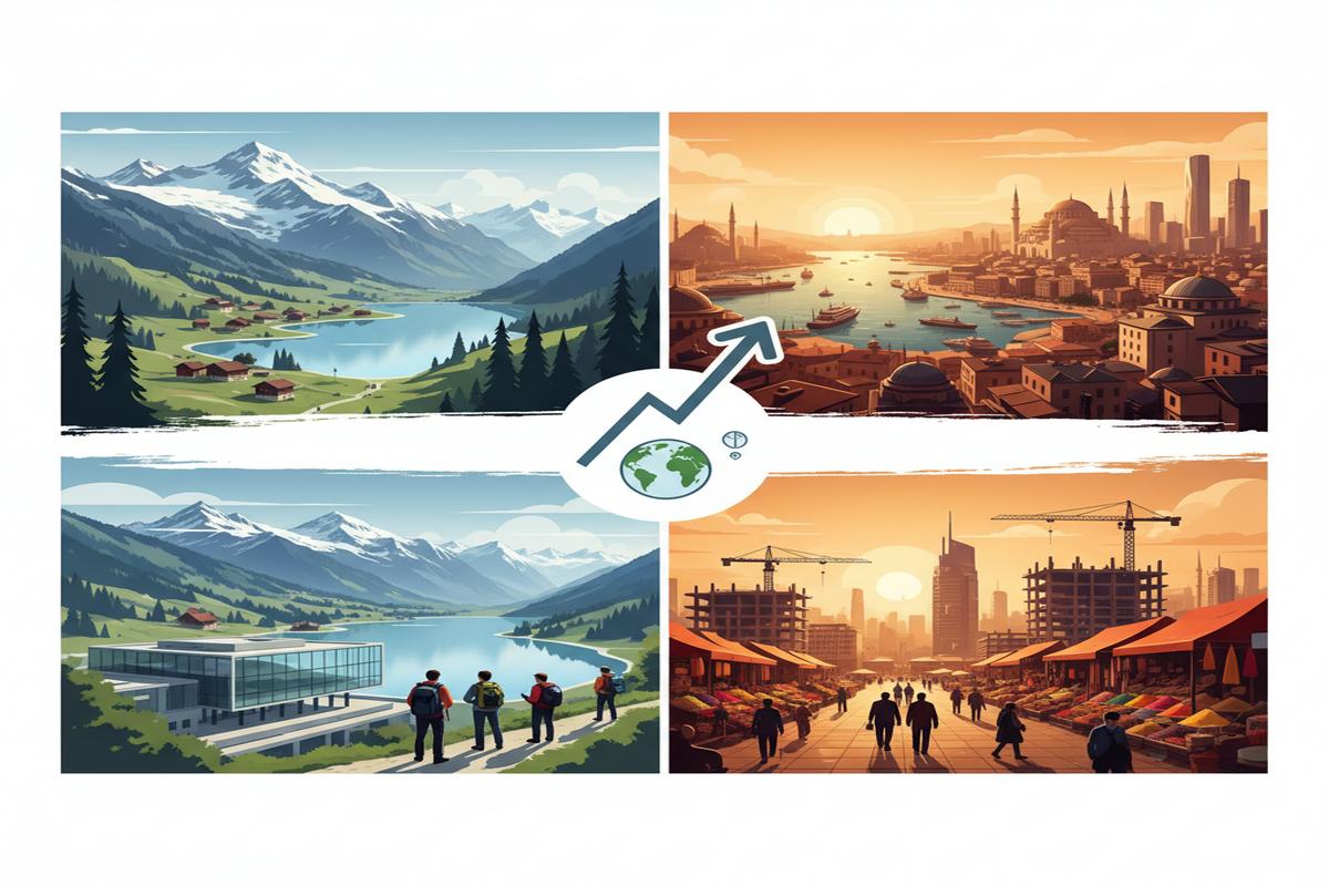 İsviçre mi Türkiye mi? Maaş, Maliyet ve Kariyer Rehberi