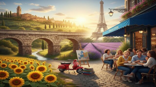 İtalya ve Fransa Gezi Rehberi: Vize, Bütçe, Rotalar