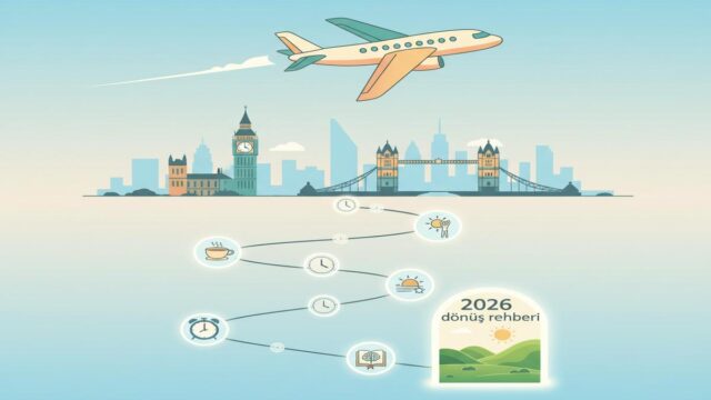 Jet Lag Rehberi: İngiltere-Türkiye Dönüşünde Hızlı Uyum