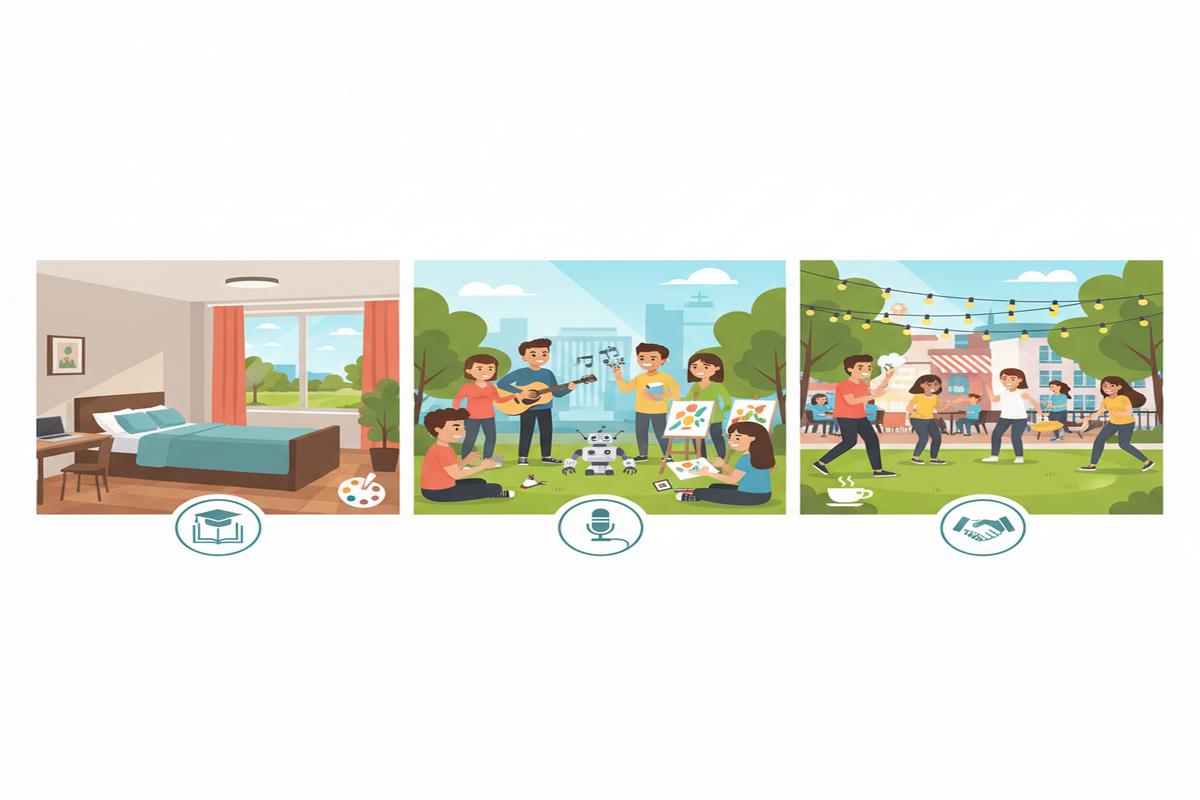 Kaplan Pathway Kampüs Yaşam Rehberi: Konaklama, Kulüpler