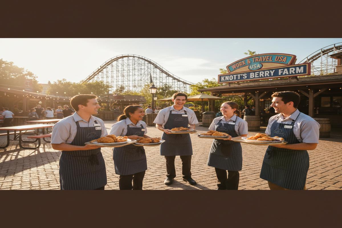Knott’s Berry Farm Work and Travel: İşler, Ücret, Başvuru