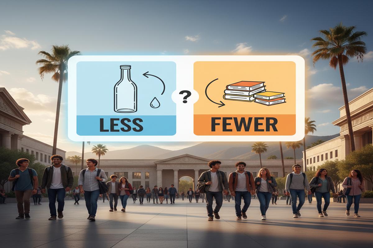 Less mi Fewer mı? Doğru Kullanım Rehberi + Hızlı Kurallar