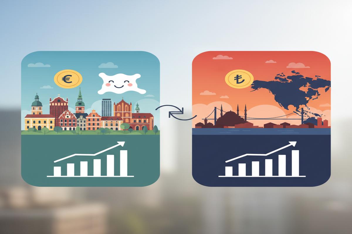 Letonya mı Türkiye mi? Ekonomi, Yaşam Maliyeti ve Vize